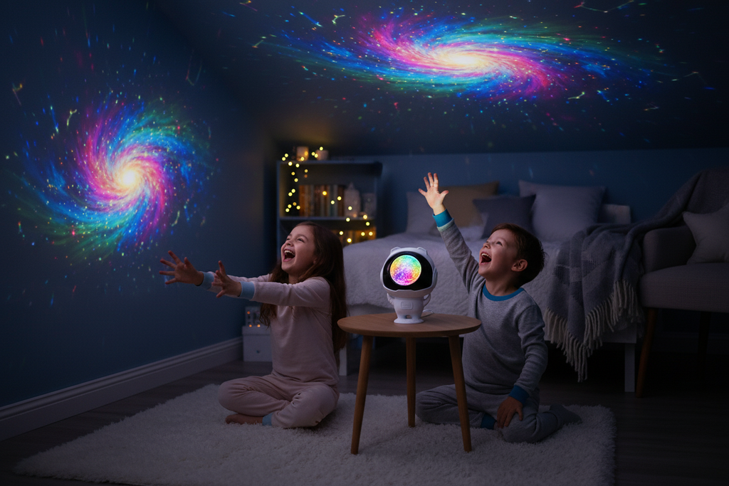 Titolo

Proiettore Astronauta LED Galaxy – Nebulosa 360°, Luce Notturna, Bluetooth e Telecomando | Trasforma la tua stanza in un cielo stellato