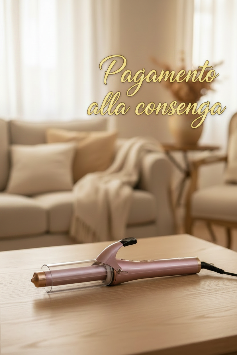Arricciacapelli Automatico Professionale ✨ Ricci Perfetti in Pochi Minuti!