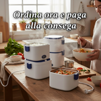 Titolo

🍱 LunchBox Elettrico Portatile 2 in 1 – Pranzo Sempre Caldo Ovunque | Pagamento alla Consegna 🇮🇹