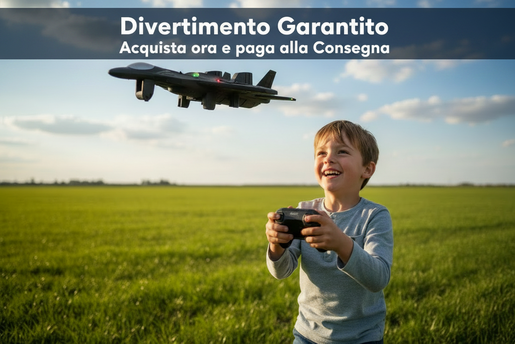 ✈️ Vivi l'emozione del volo con il nostro Aereo Telecomandato!